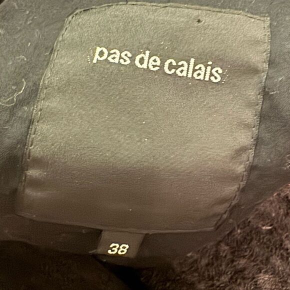 Pas de Calais Watermark Herringbone Jacket in Brown 38 - Picture 6 of 7